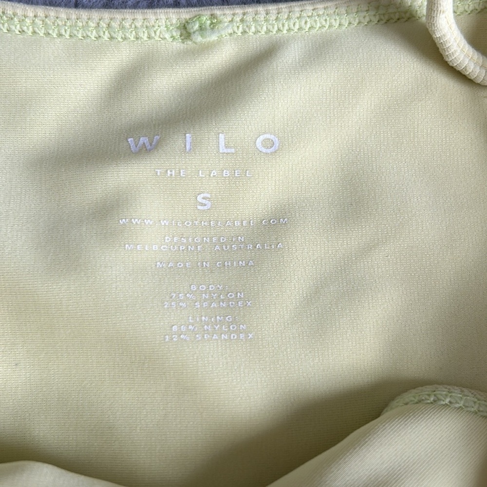 WILO the Label Ribbed String Bikini Bottom S - Picture 2 of 3
